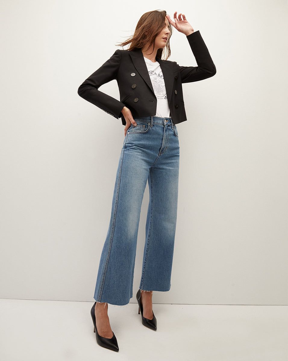 Nevis Cropped Jacket sold by Veronica Beard product image thumbnail 2