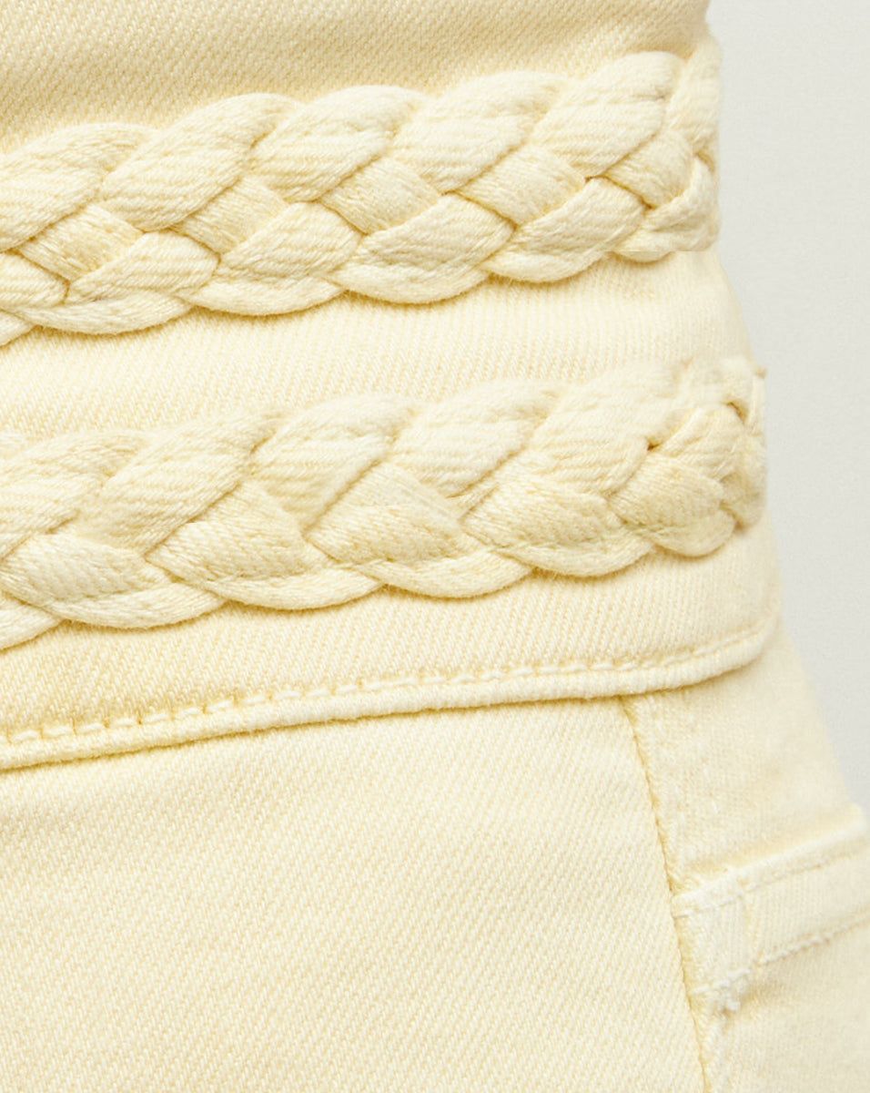 Carson Kick-Flare Jean | Double-Braid Waistband sold by Veronica Beard product image thumbnail 3