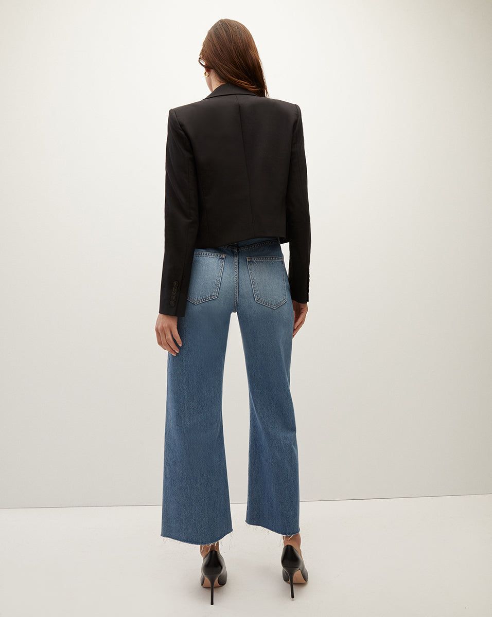 Nevis Cropped Jacket sold by Veronica Beard product image thumbnail 4