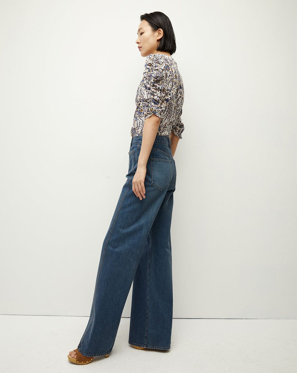 Henrieta Floral Top sold by Veronica Beard product image thumbnail 4