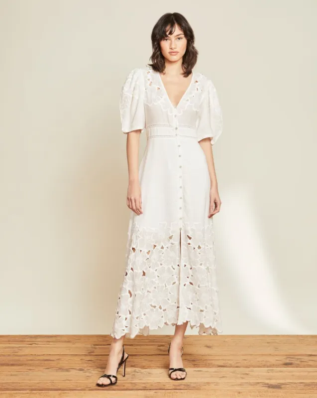 Hope Eyelet Maxi Dress sold by Veronica Beard