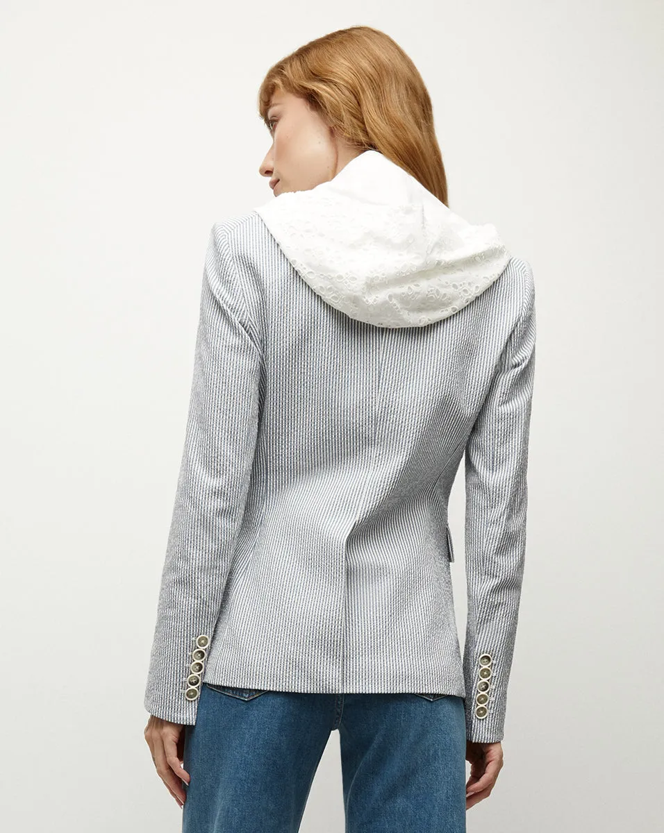 Marlo Cotton Eyelet Dickey sold by Veronica Beard product image thumbnail 5