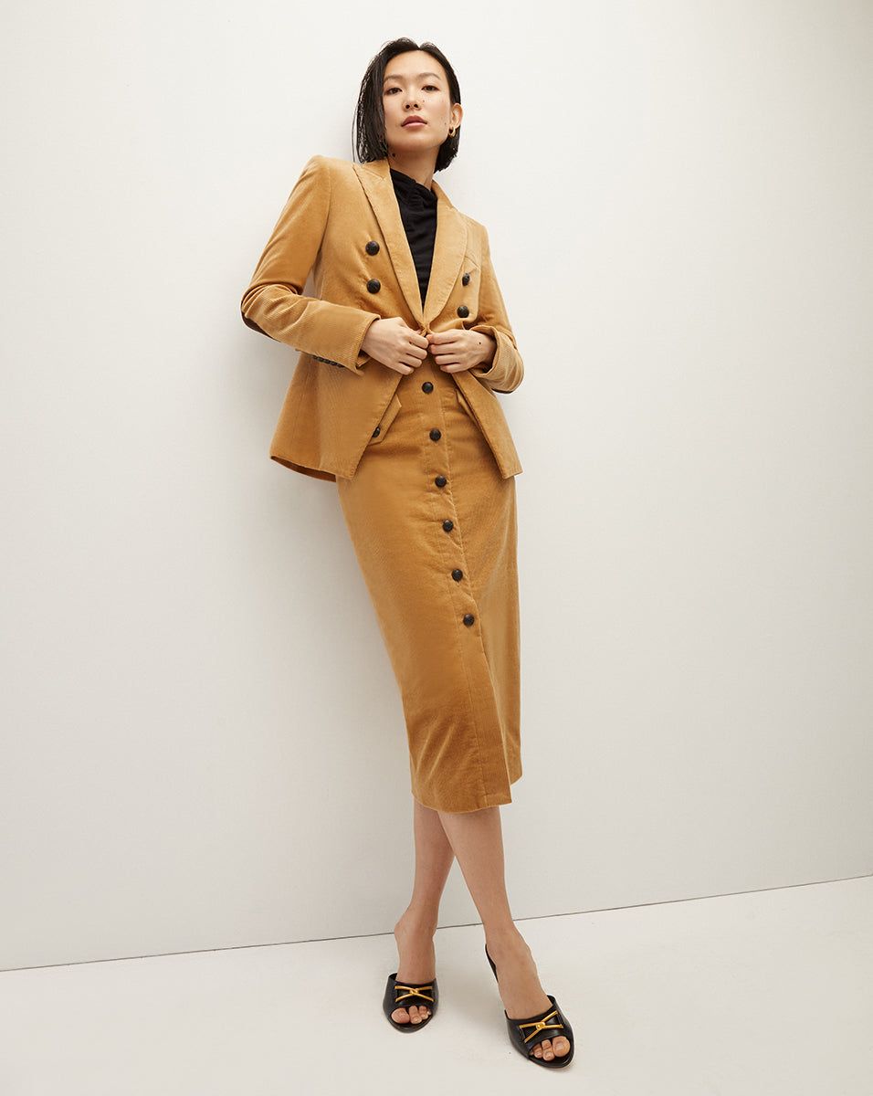 Miller Corduroy Dickey Jacket sold by Veronica Beard product image thumbnail 2