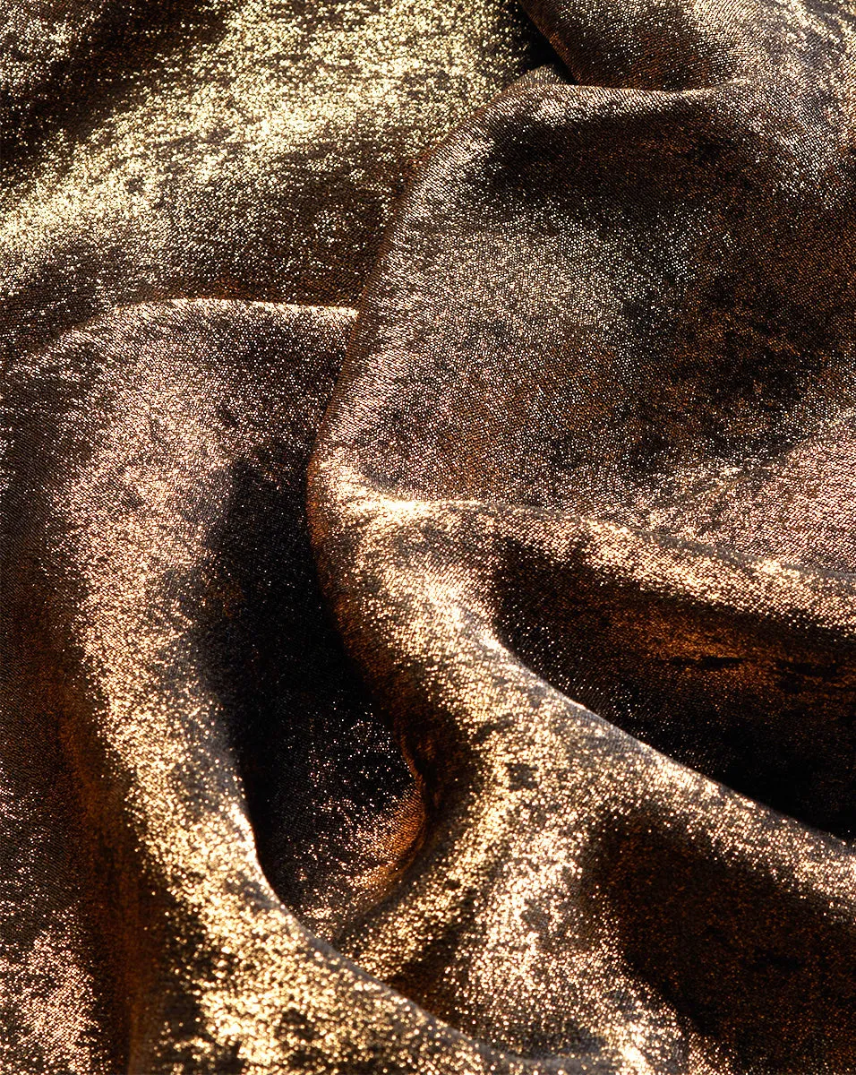 Alberta Lamé Dress sold by Veronica Beard product image thumbnail 4