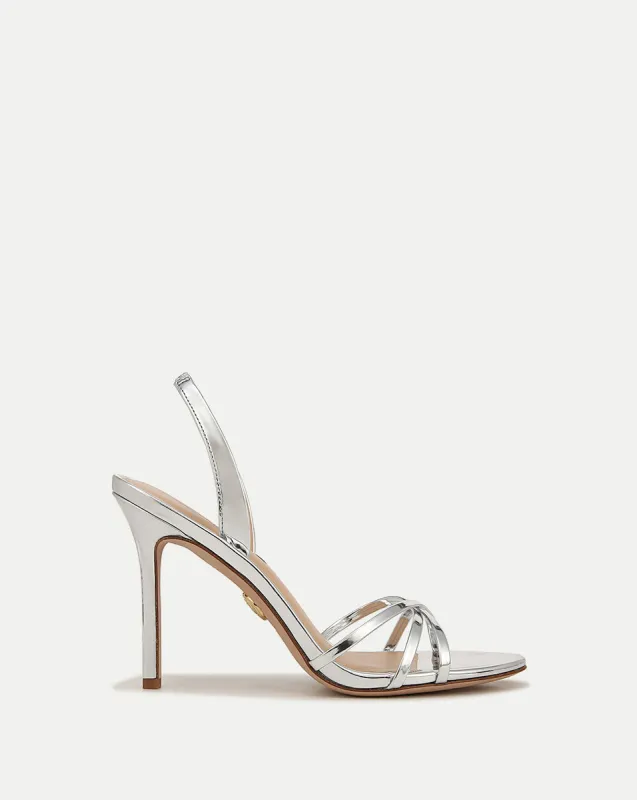 Adelle Metallic Sandal sold by Veronica Beard