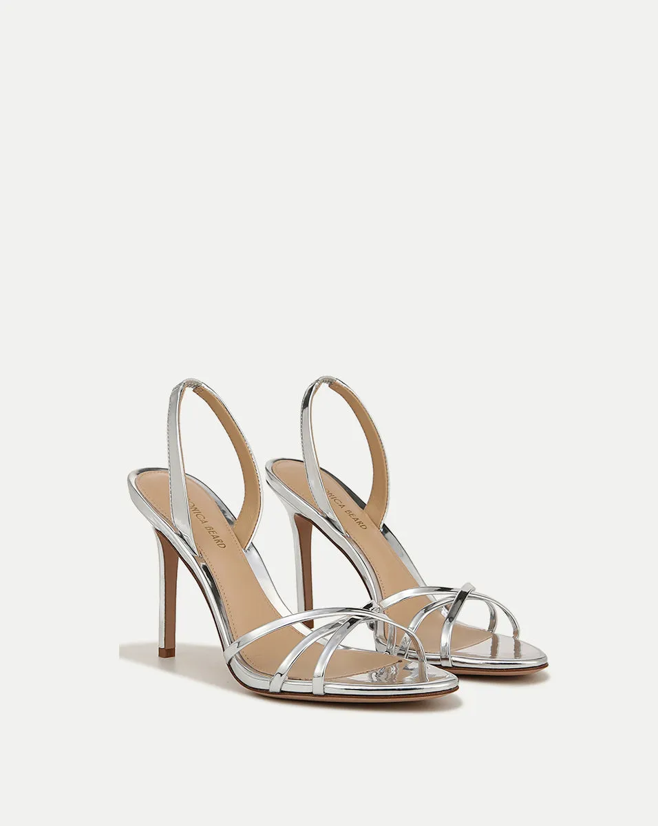 Adelle Metallic Sandal sold by Veronica Beard product image thumbnail 2
