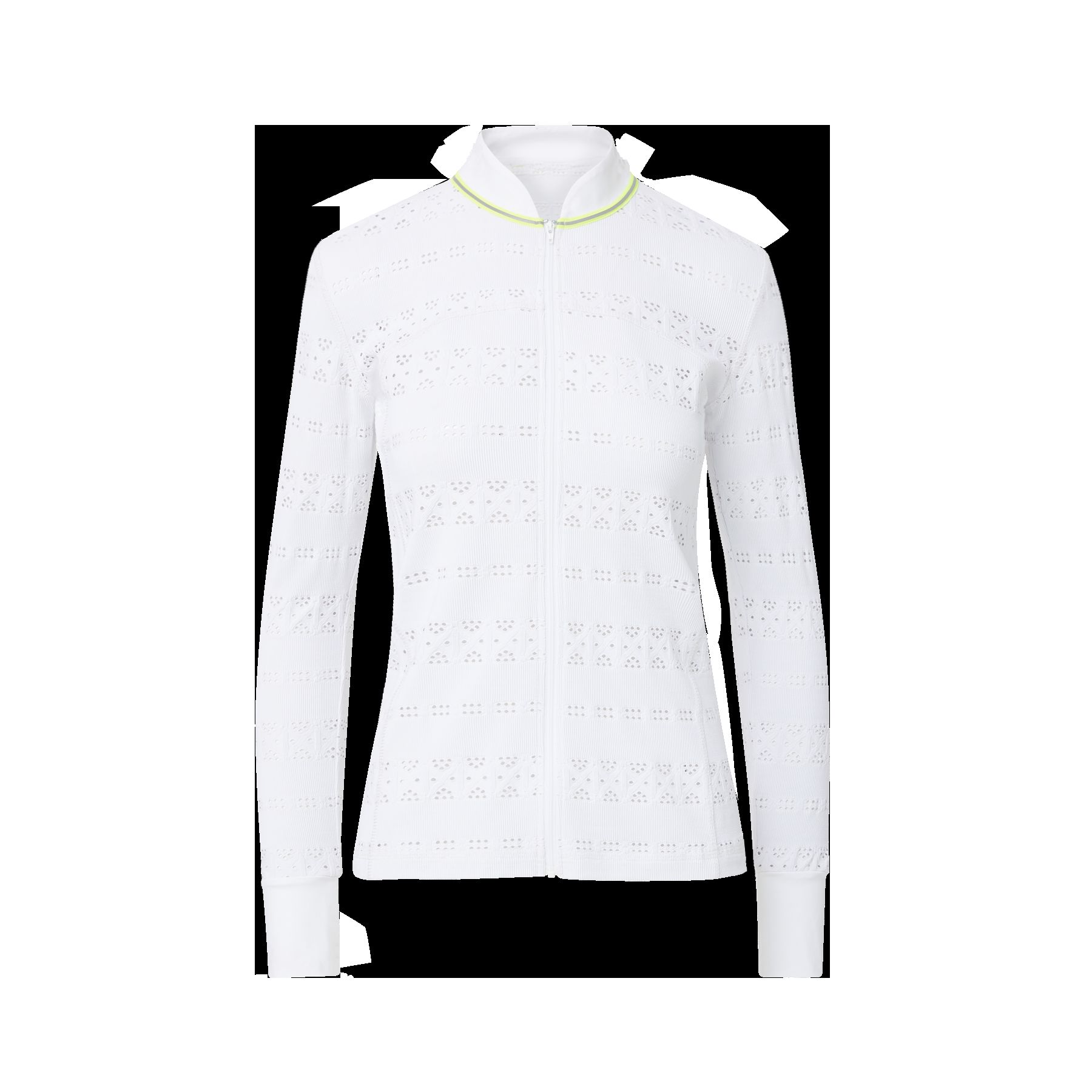 Zip-Front Lace Jacket sold by Veronica Beard product image thumbnail 2