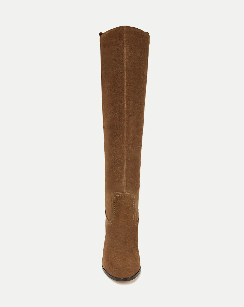Vesper Suede Knee-High Boot | Wide-Calf sold by Veronica Beard product image thumbnail 3