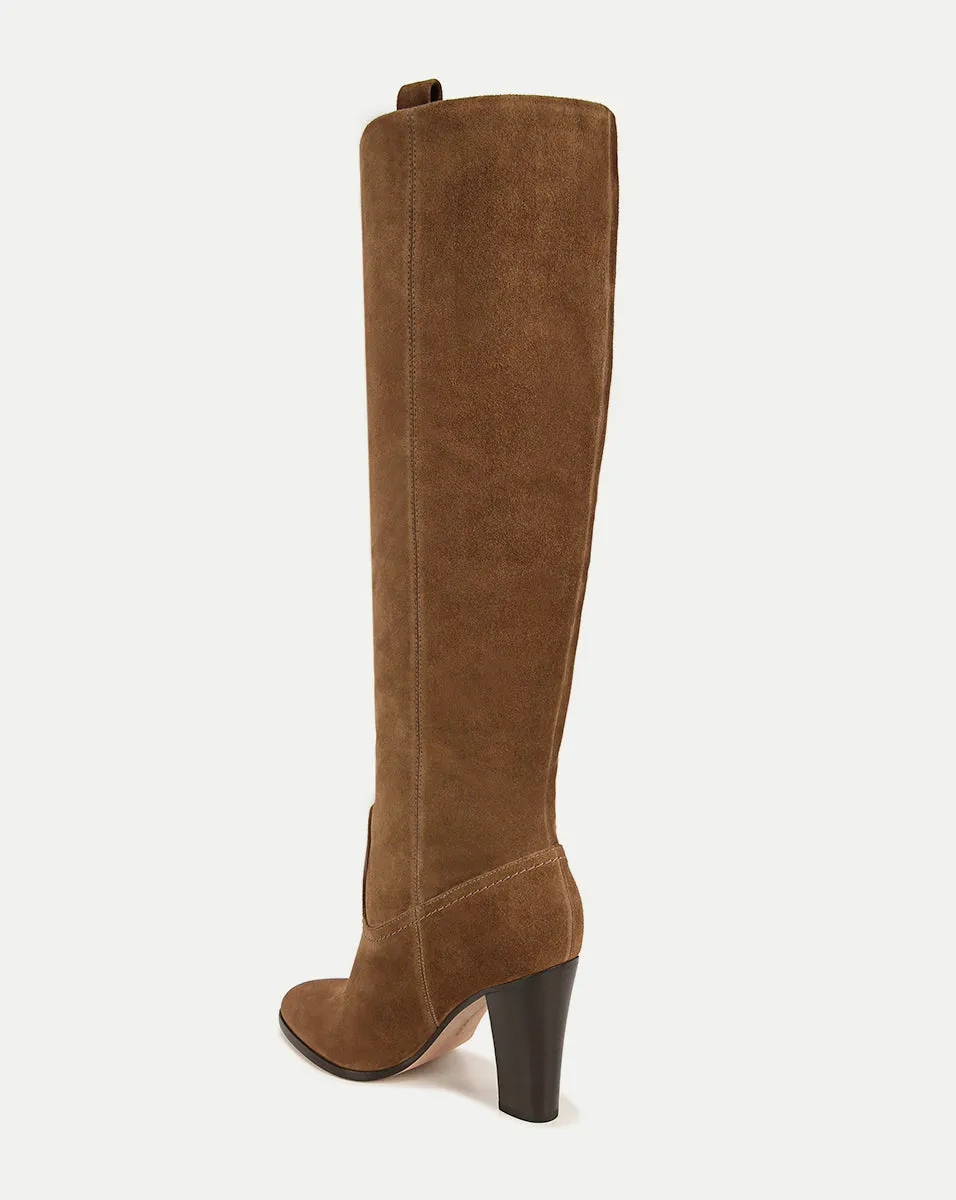 Vesper Suede Knee-High Boot | Wide-Calf sold by Veronica Beard product image thumbnail 4