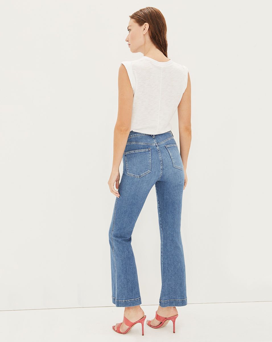 Carson Kick-Flare Jean sold by Veronica Beard product image thumbnail 4
