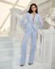 Jude Metallic Pinstripe Pant sold by Veronica Beard