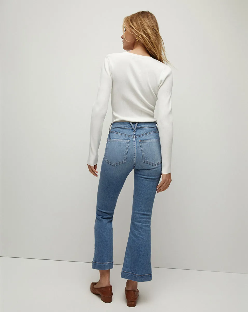 Carson Kick-Flare Jean sold by Veronica Beard product image thumbnail 5
