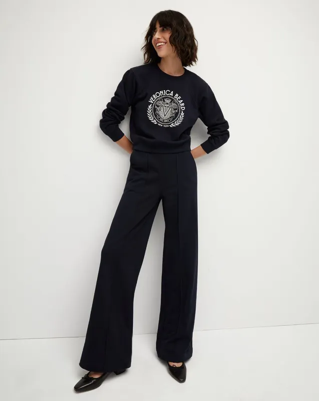 Dover Wide-Leg Sweatpant made by Veronica Beard