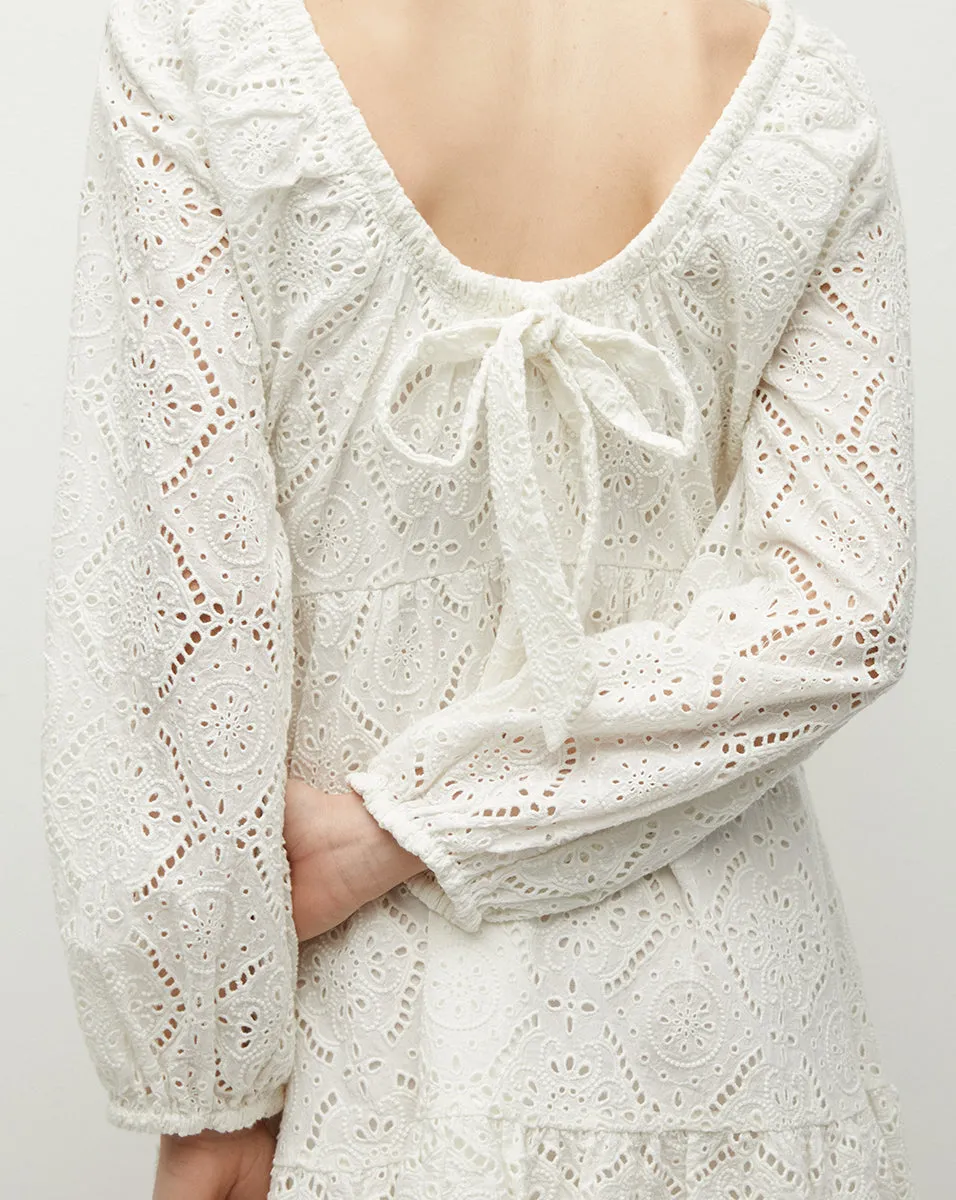 Calibra Eyelet Dress sold by Veronica Beard product image thumbnail 4