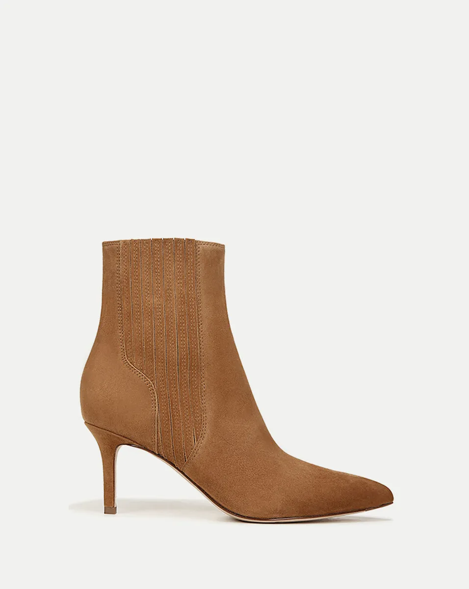 Lisa Mid-Heel Ankle Boot sold by Veronica Beard
