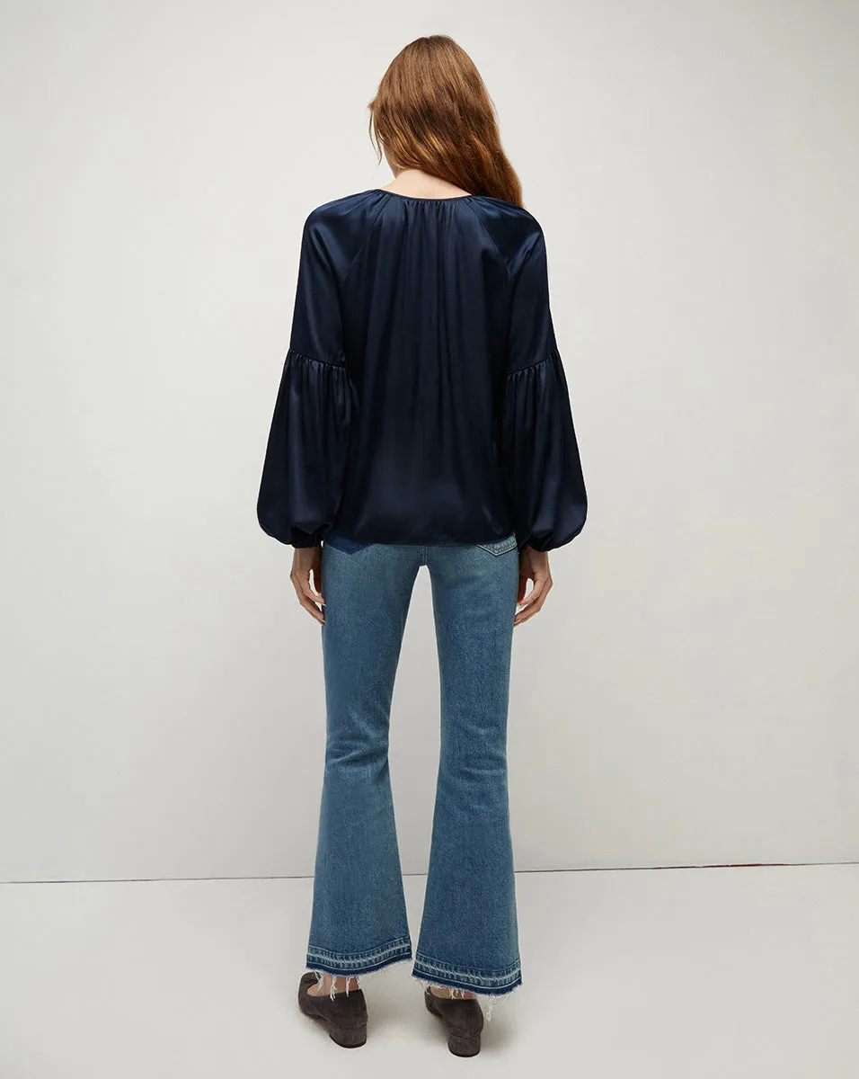 Valentin Stretch-Silk Top sold by Veronica Beard product image thumbnail 5