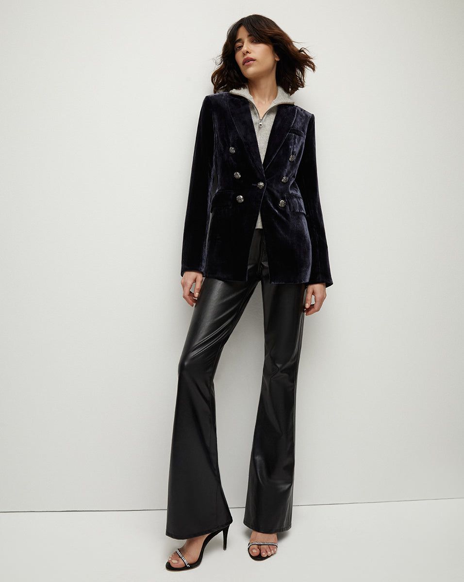 Gaya Velvet Dickey Jacket sold by Veronica Beard product image thumbnail 4