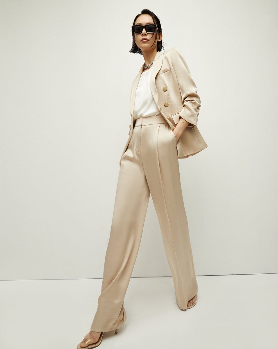 Tomi Satin Dickey Jacket sold by Veronica Beard product image thumbnail 2