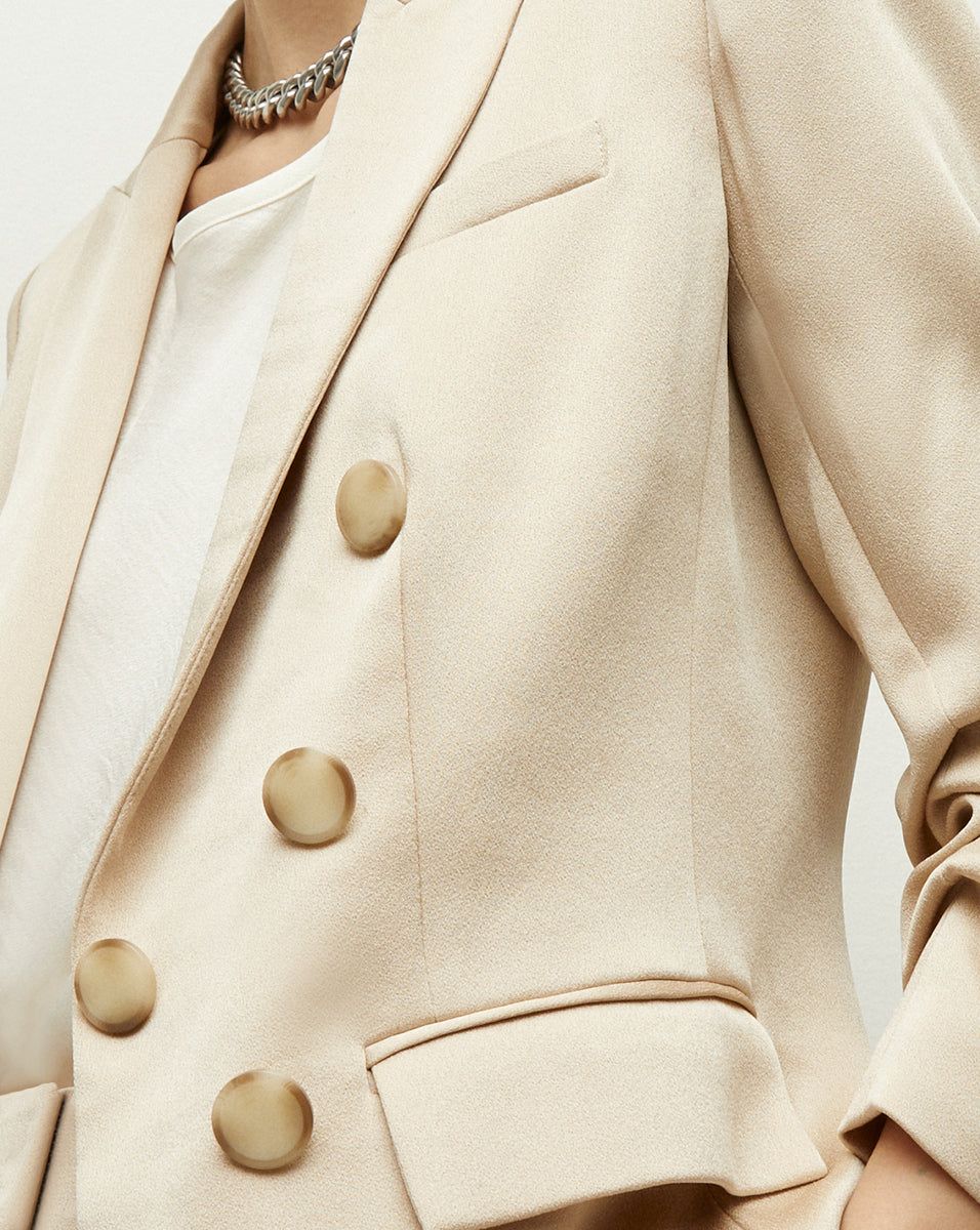 Tomi Satin Dickey Jacket sold by Veronica Beard product image thumbnail 3