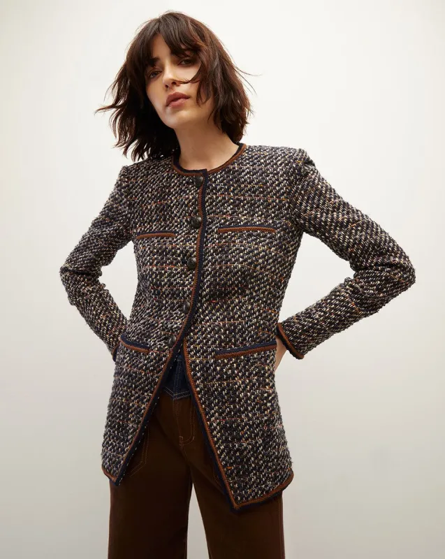 Alessia Bouclé Tweed Jacket sold by Veronica Beard