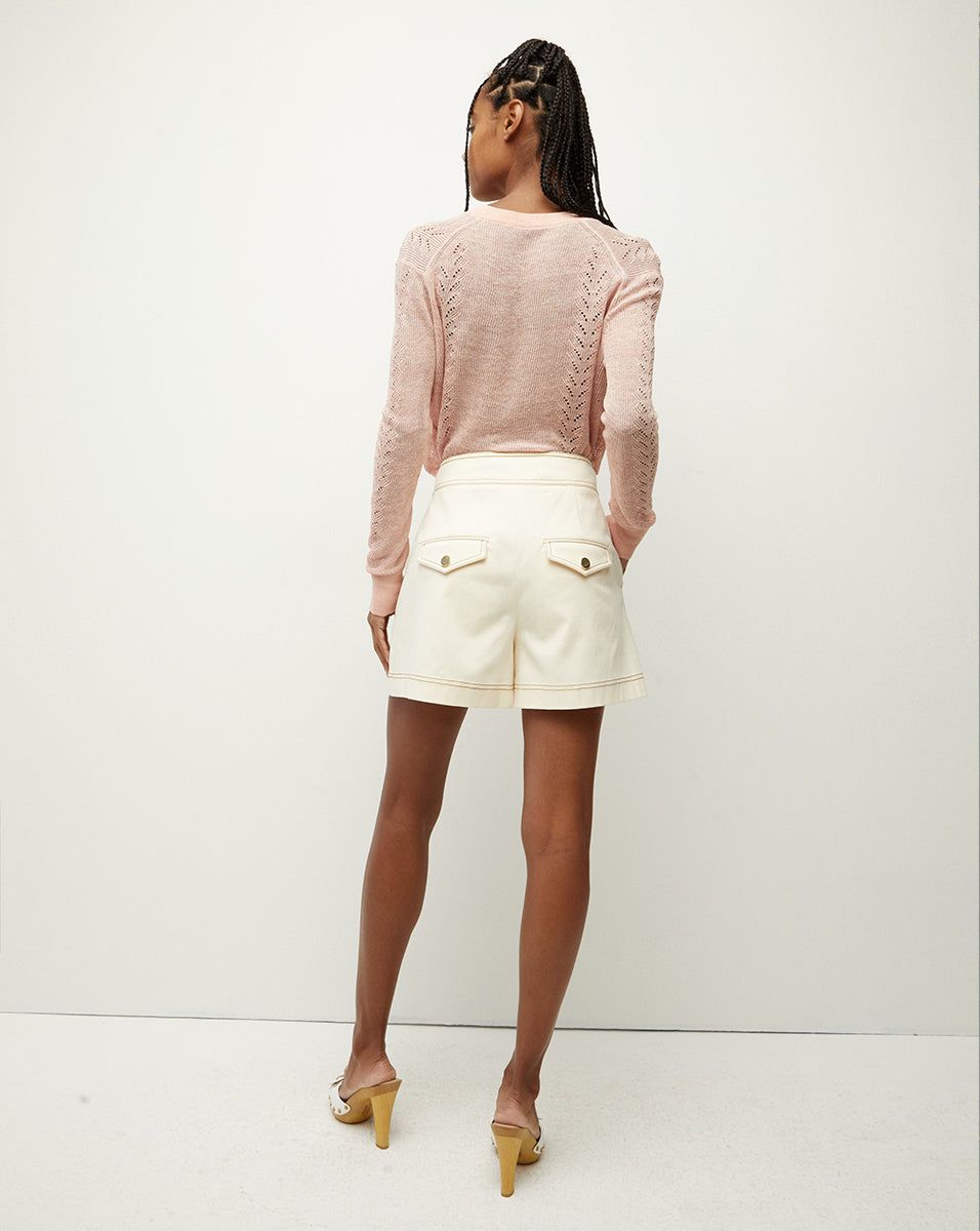 Soren Twist-Front Sweater sold by Veronica Beard product image thumbnail 3