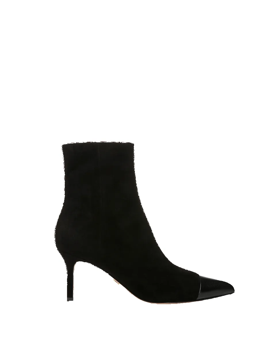 Lisa Cap-Toe Mid-Heel Bootie sold by Veronica Beard product image thumbnail 5