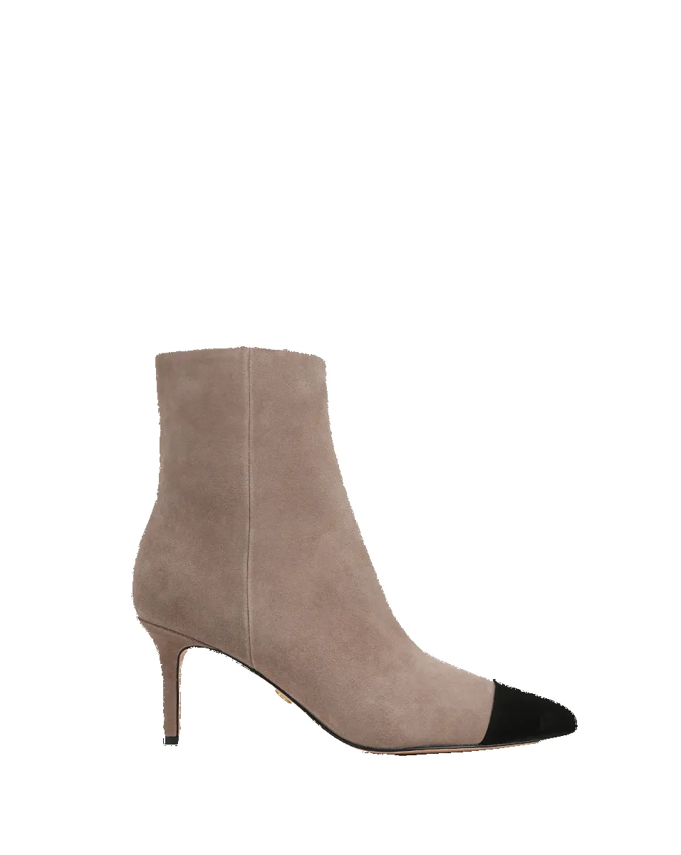 Lisa Cap-Toe Mid-Heel Bootie sold by Veronica Beard product image thumbnail 5