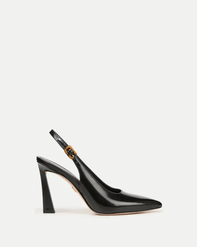 Callie Leather Slingback Pump sold by Veronica Beard