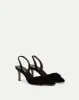Lisbeth Suede Slingback Pump sold by Veronica Beard