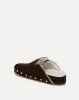 Fern Shearling Clog sold by Veronica Beard