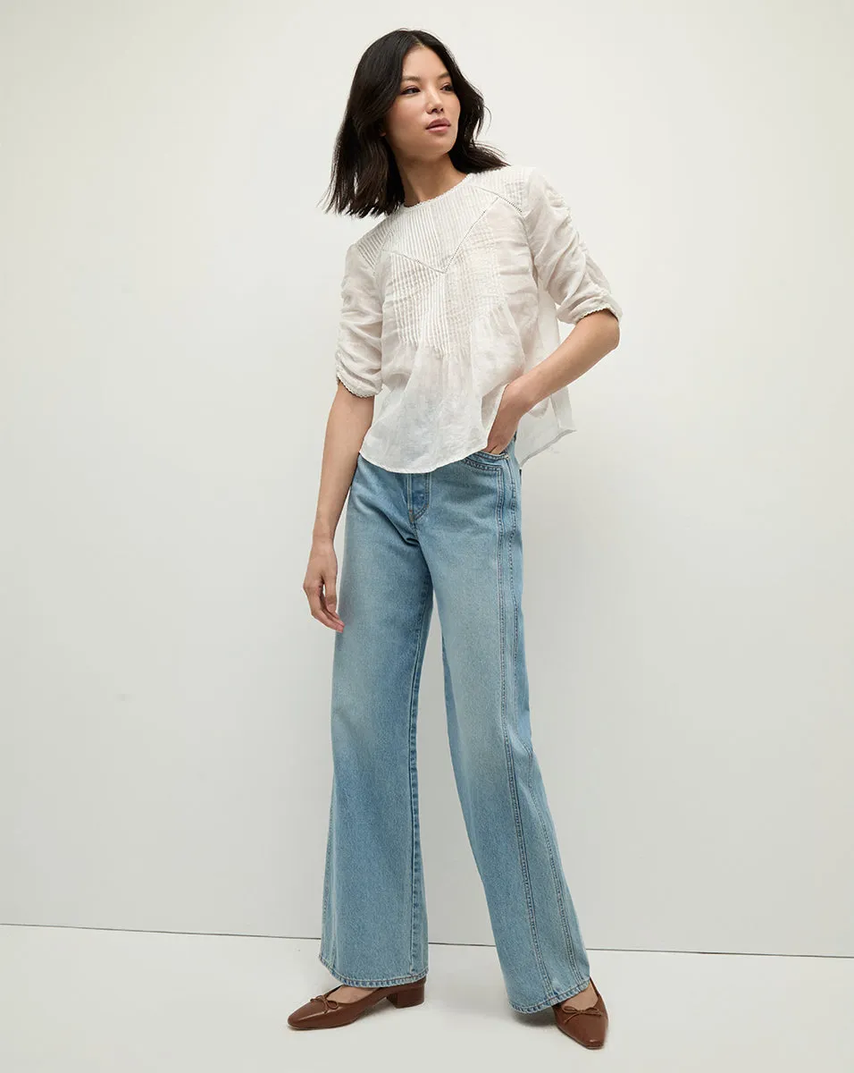 Bryce Pleated Top sold by Veronica Beard product image thumbnail 3