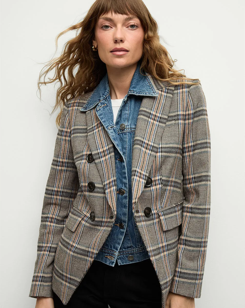 Miller Plaid Dickey Jacket sold by Veronica Beard