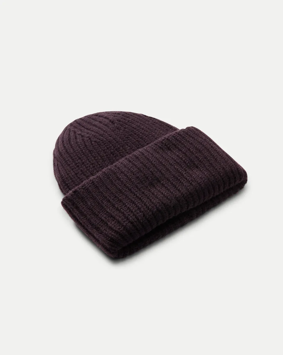 Cashmere Foldover Beanie sold by Veronica Beard product image thumbnail 2