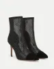 Lisa Rhinestone Mesh Bootie sold by Veronica Beard