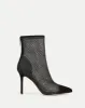 Lisa Rhinestone Mesh Bootie sold by Veronica Beard