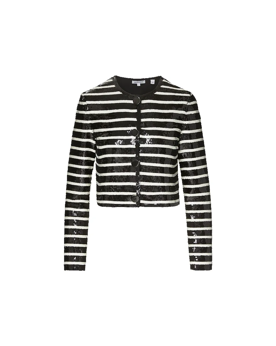 Mickey Sequin Jacket sold by Veronica Beard product image thumbnail 5