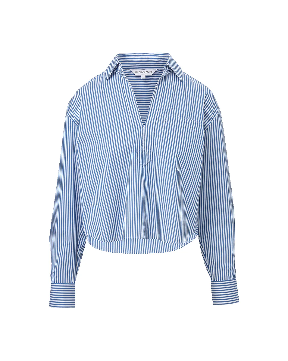 Khai Striped Shirt sold by Veronica Beard product image thumbnail 5