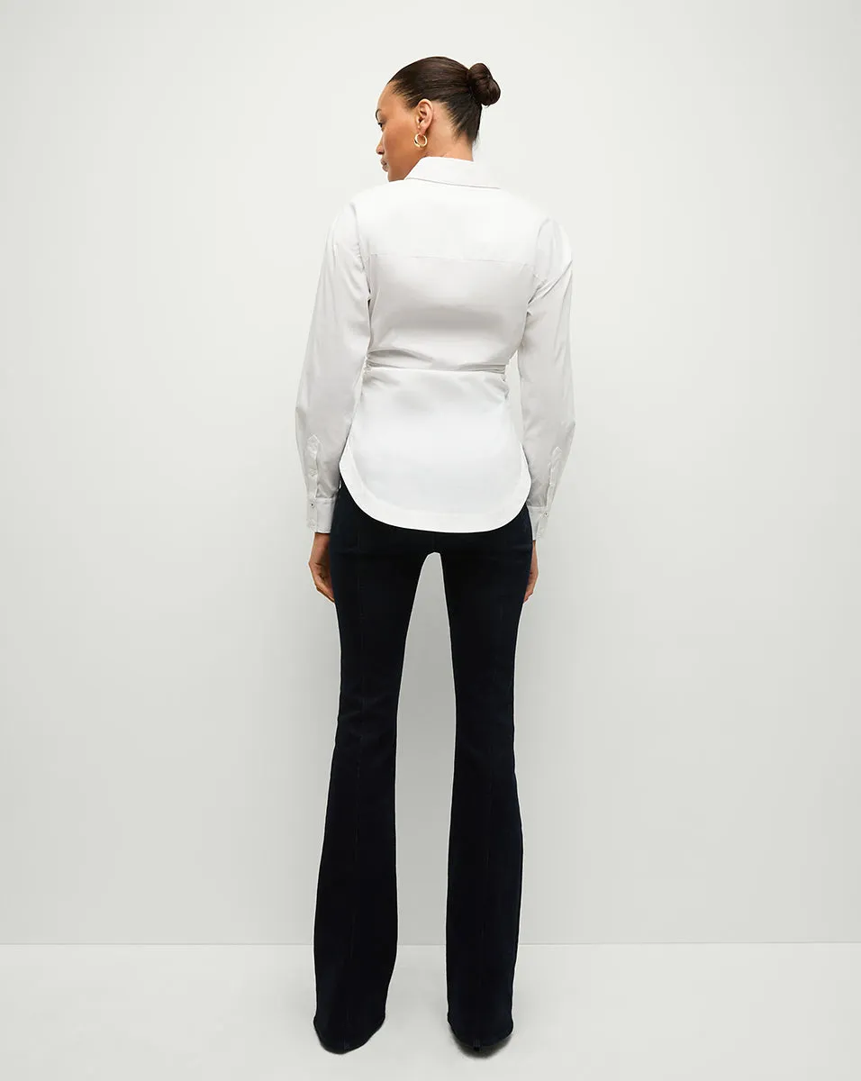 Bosco Ruched Shirt sold by Veronica Beard product image thumbnail 5