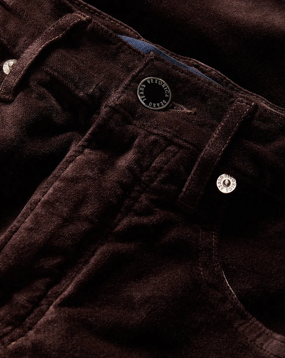 Carson Velvet Kick-Flare Pant sold by Veronica Beard product image thumbnail 3