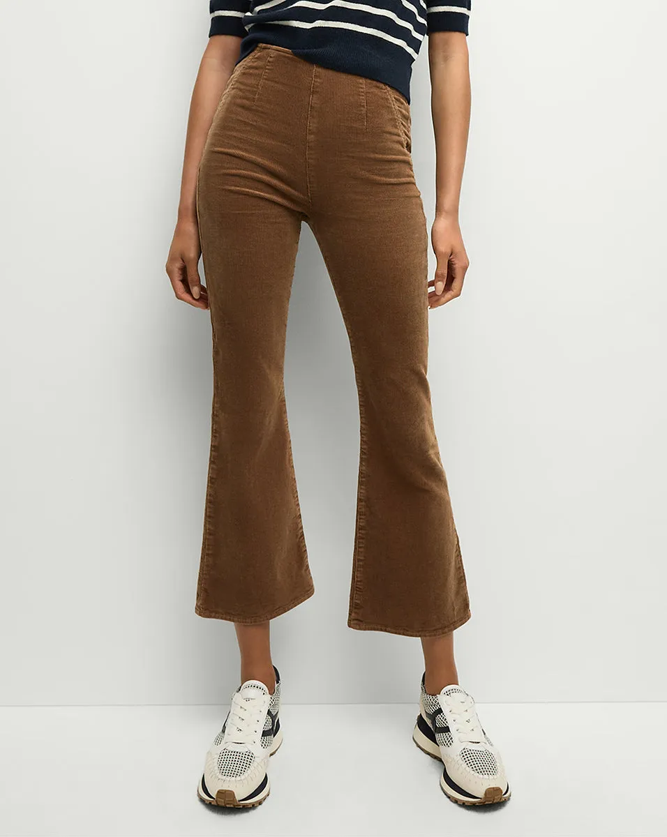 Carson Corduroy Off-Duty Kick-Flare Pant sold by Veronica Beard product image thumbnail 2