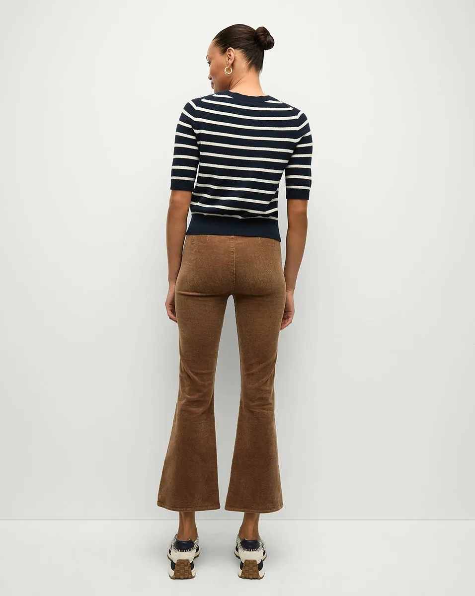 Carson Corduroy Off-Duty Kick-Flare Pant sold by Veronica Beard product image thumbnail 4