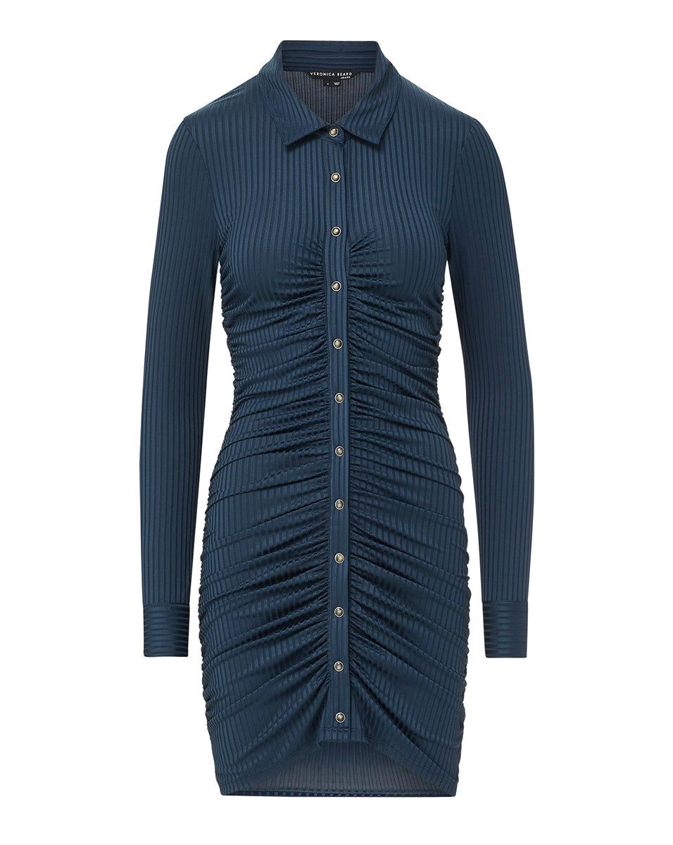 Davila Ruched Dress sold by Veronica Beard product image thumbnail 3