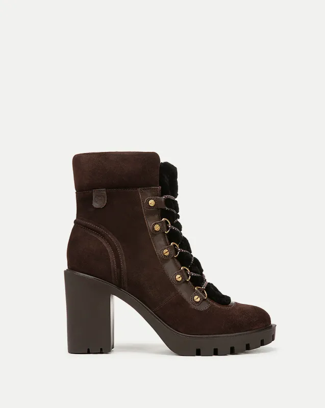 Reece Lug Bootie sold by Veronica Beard