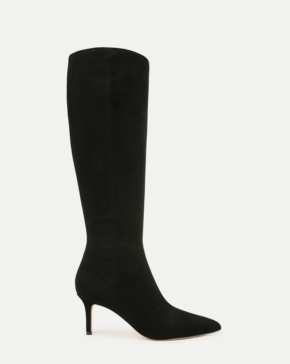 Lisa Mid-Heel Boot sold by Veronica Beard