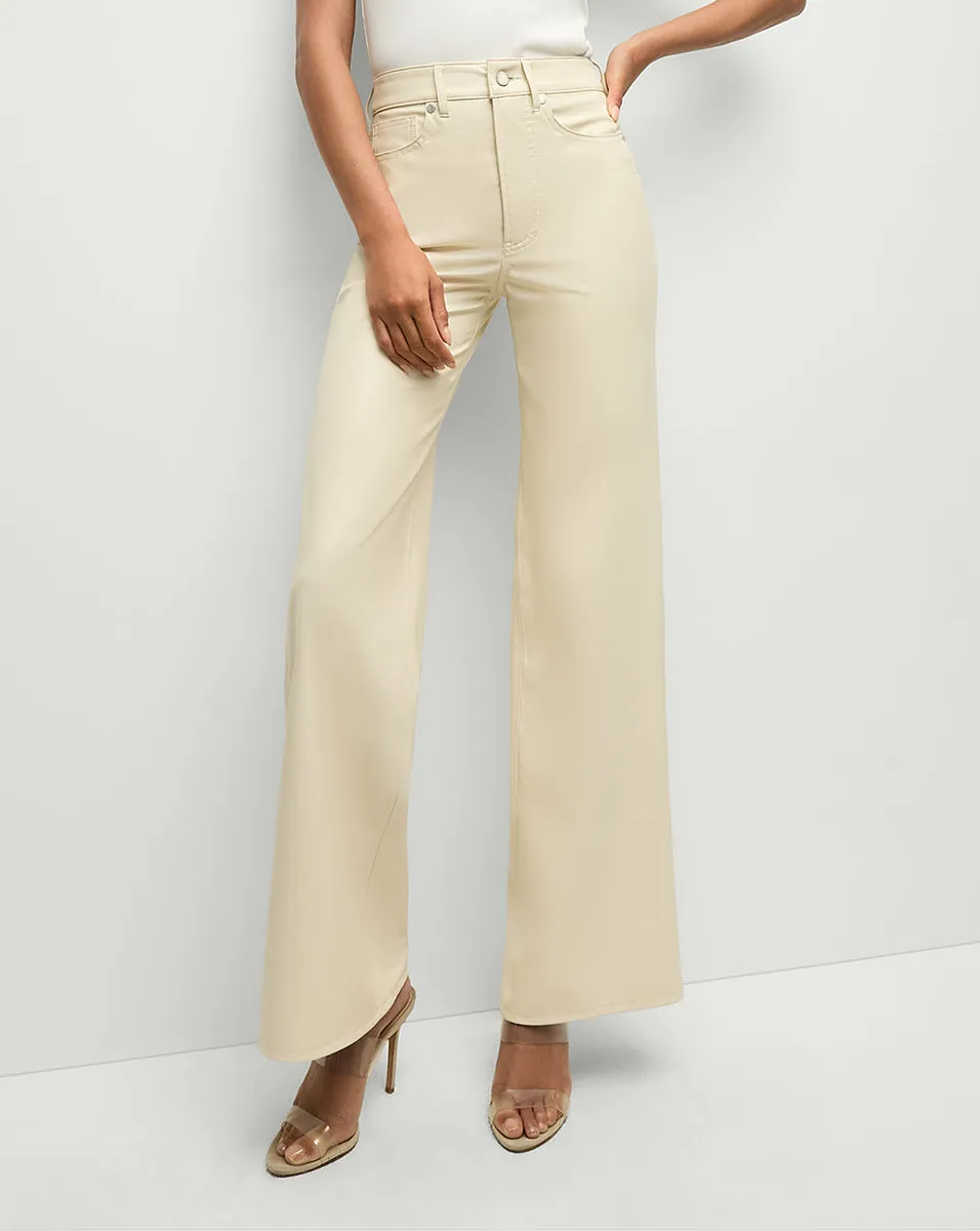 Taylor Vegan Leather Wide-Leg Pant sold by Veronica Beard product image thumbnail 2