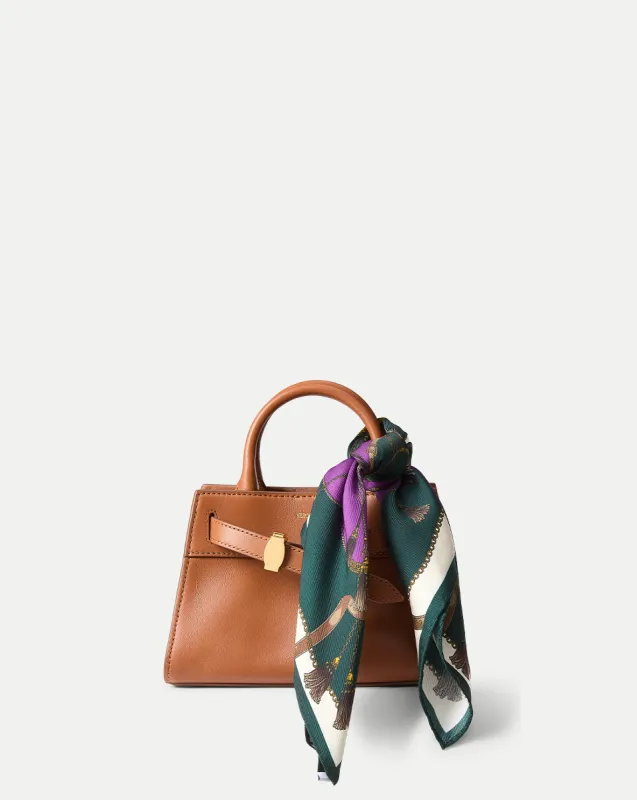 Printed Twill Tassel Scarf sold by Veronica Beard