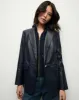 Vega Leather Dickey Jacket sold by Veronica Beard