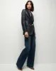 Vega Leather Dickey Jacket sold by Veronica Beard