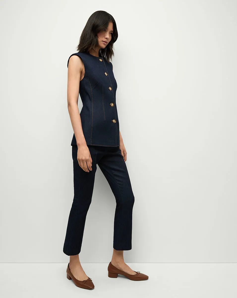 Tani Denim Pant sold by Veronica Beard product image thumbnail 3
