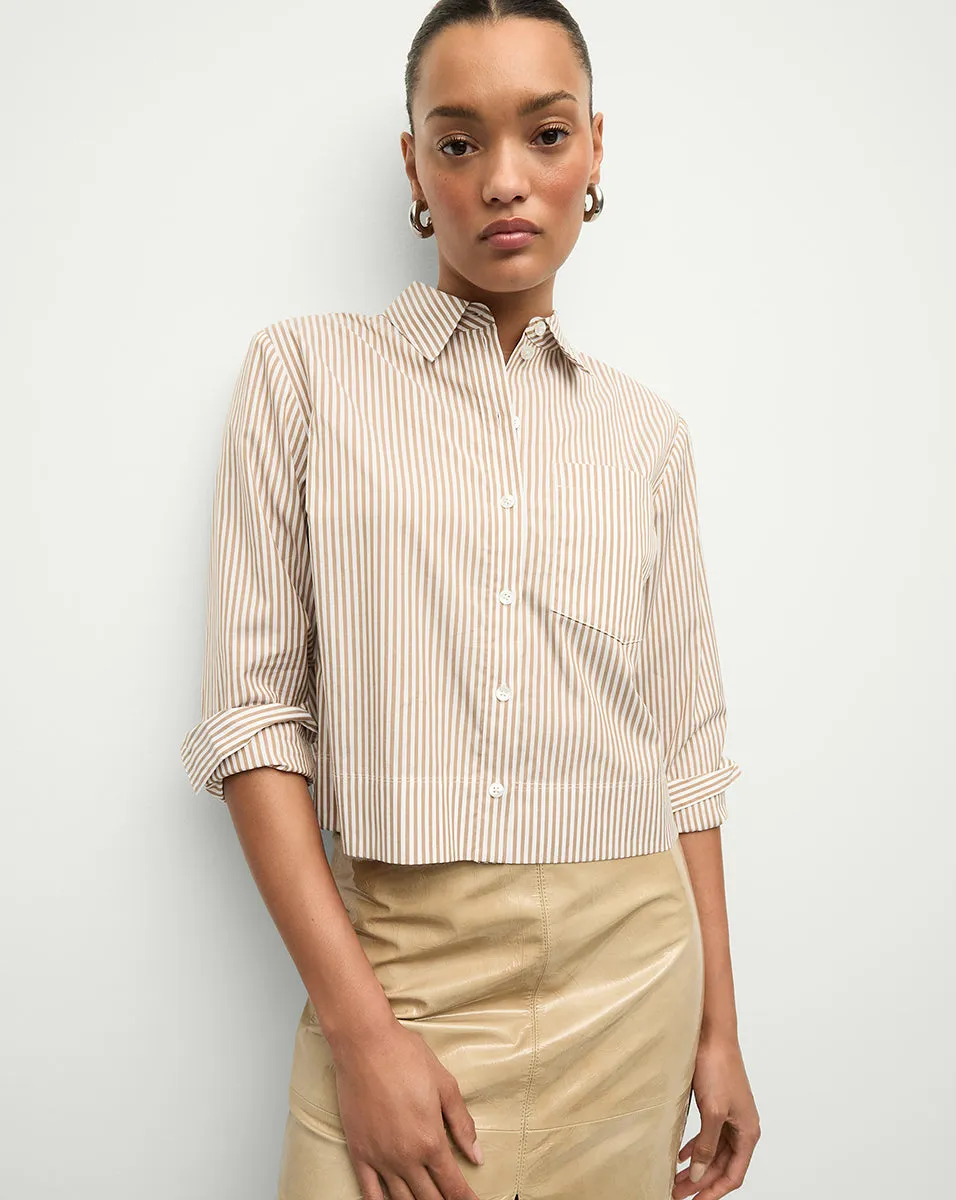 Maia Striped Shirt sold by Veronica Beard